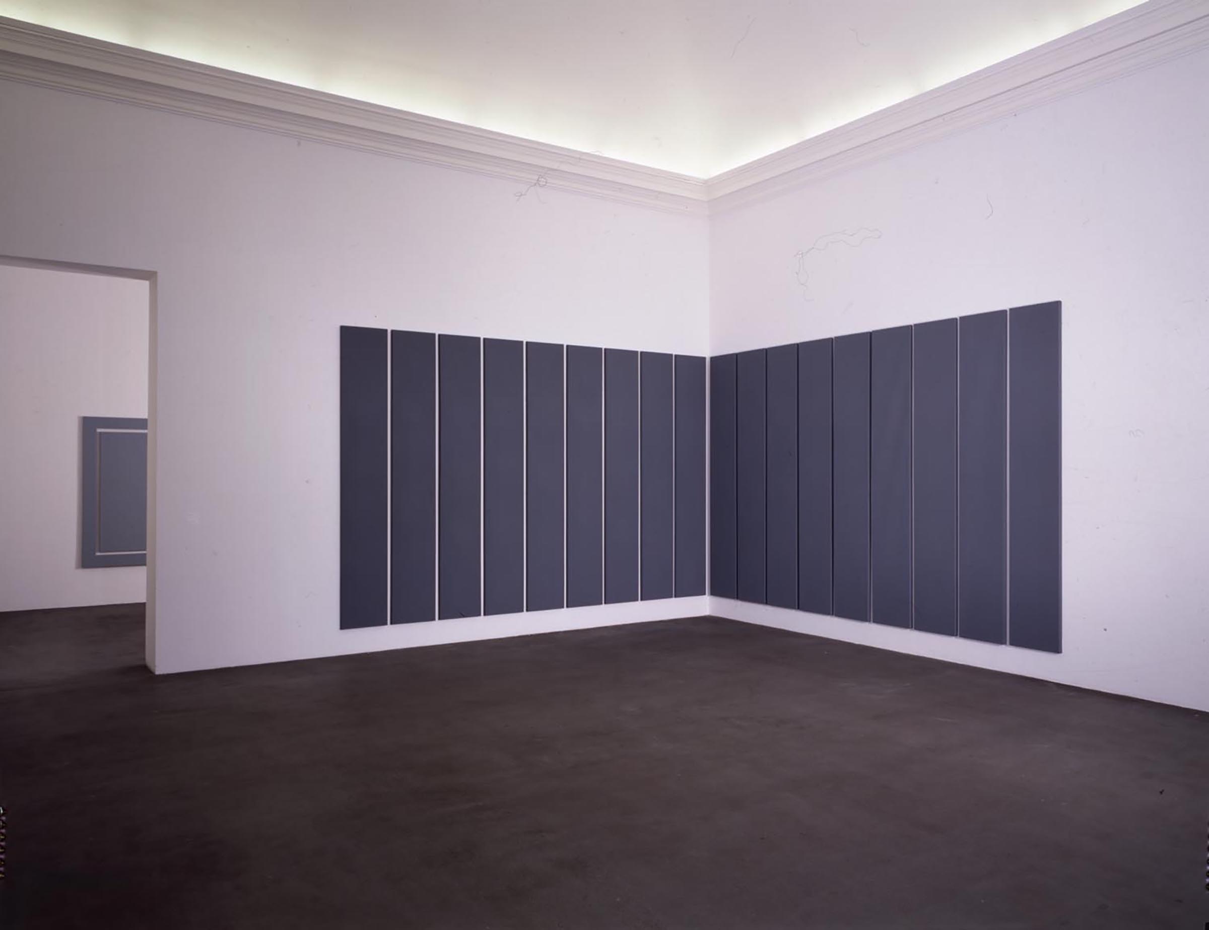Alan Charlton, Corner painting, 1986 
